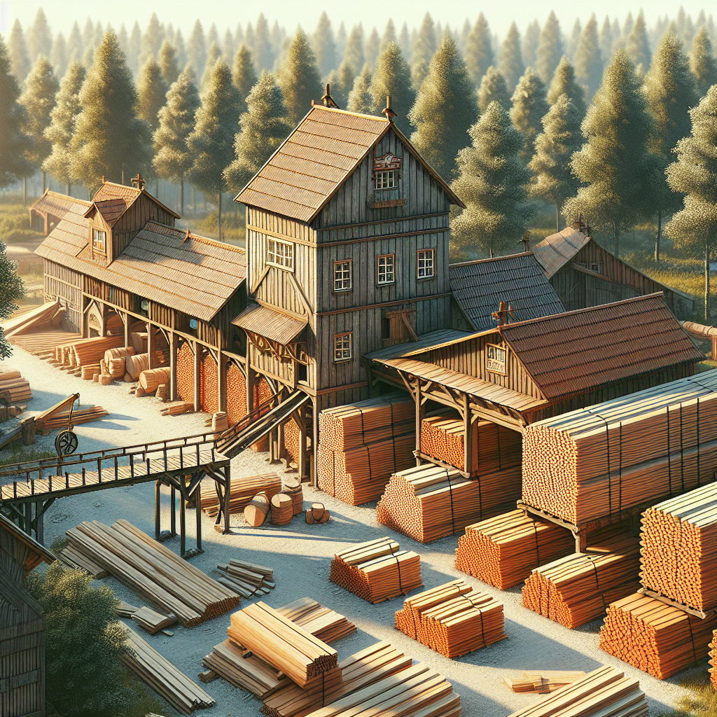 Drewno z polskiego tartaku: wysoka jakość i tradycja