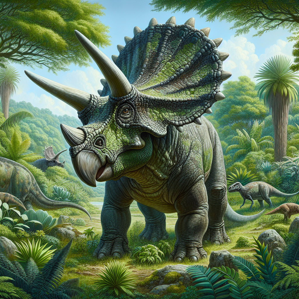 W którym okresie żył triceratops?