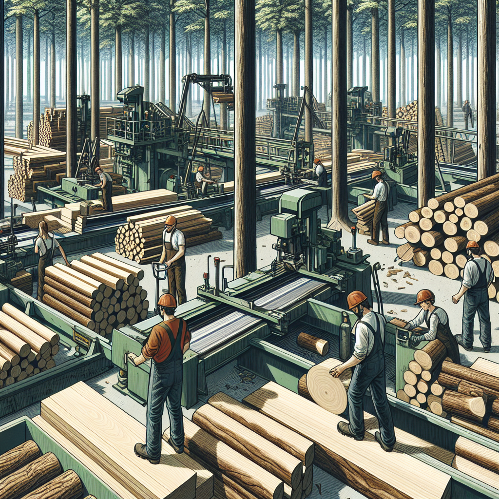 Proces produkcji tarcicy budowlanej – co warto wiedzieć?