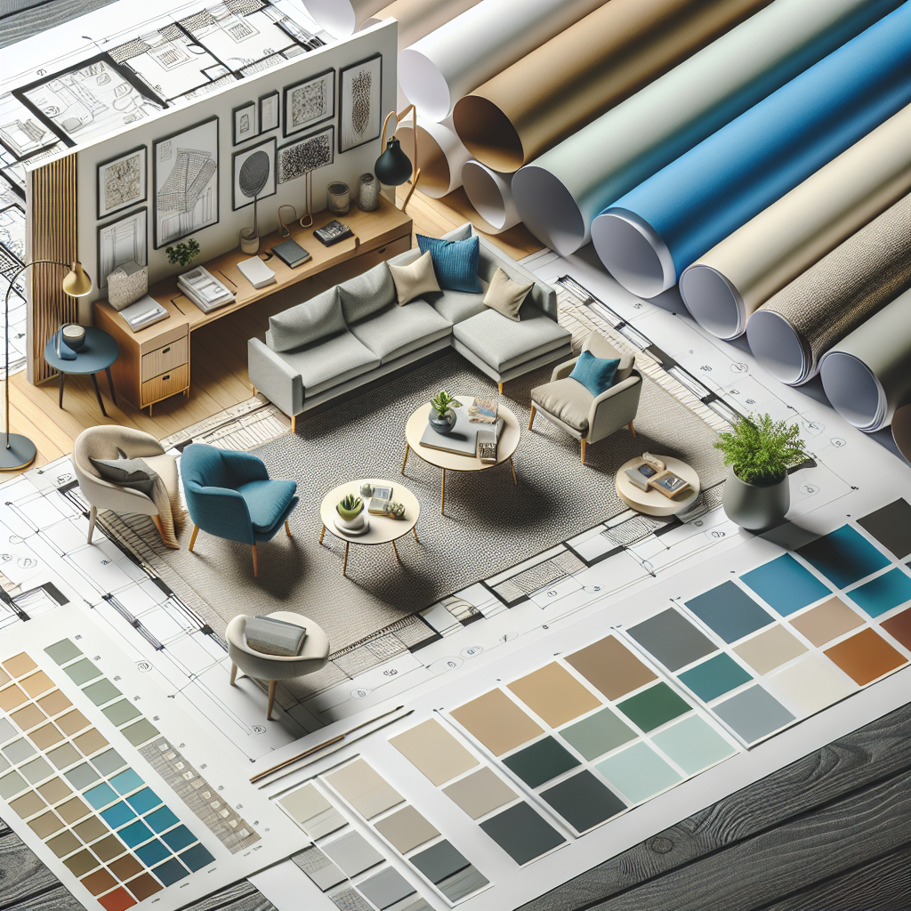 Co to jest pełna obsługa projektu wnętrz i jak może ułatwić remont mieszkania?