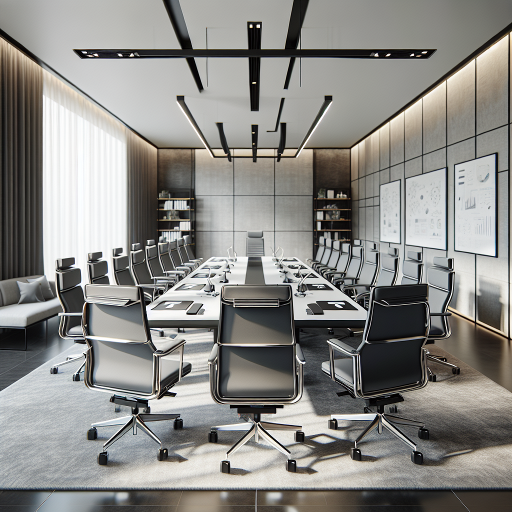 Jakie krzesło konferencyjne wybrać? Poradnik dla firm i biur