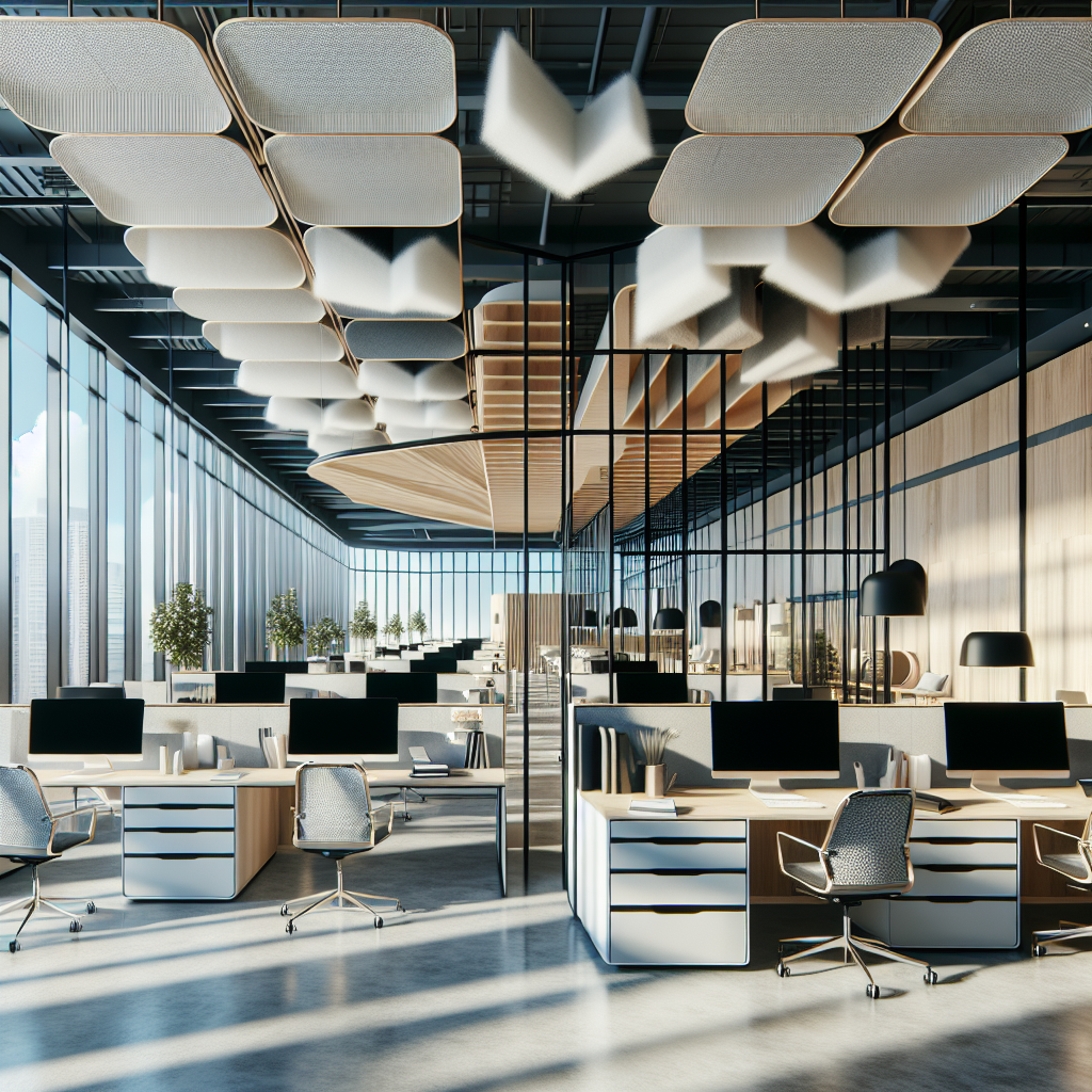 Meble akustyczne – jak poprawić komfort pracy w biurze?