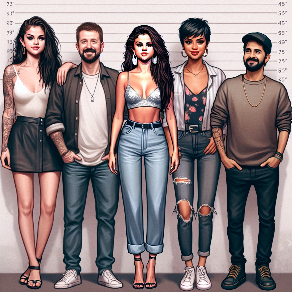 Ile wzrostu ma Selena Gomez? Porównujemy z innymi artystkami