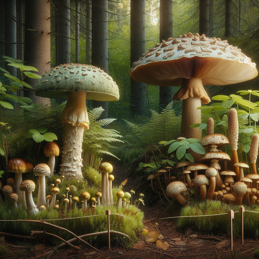 Bezpieczne zbieranie grzybów: muchomor sromotnikowy a kania