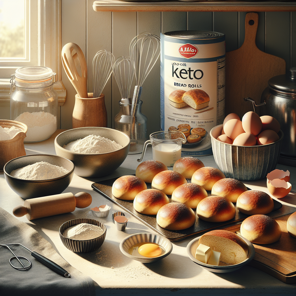 Keto bułki – przepis na niskowęglowodanowe pieczywo bez wyrzeczeń