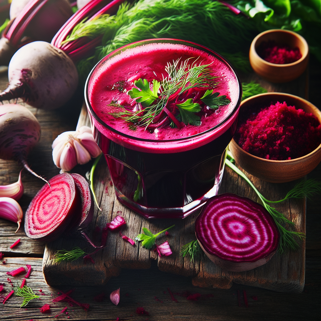 Sok z kiszonych buraków – przepis na zdrowy napój pełen witamin