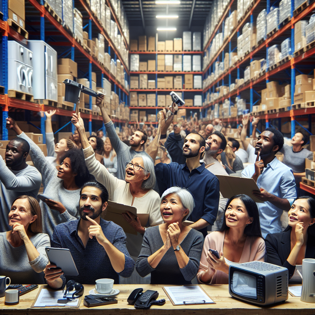 Czy licytacje magazynowe to sposób na tanie zatowarowanie sklepu?