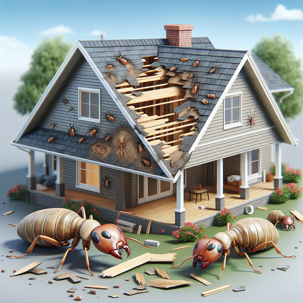 Jak usunąć szkody wyrządzone przez szkodniki grasujace na dachu?