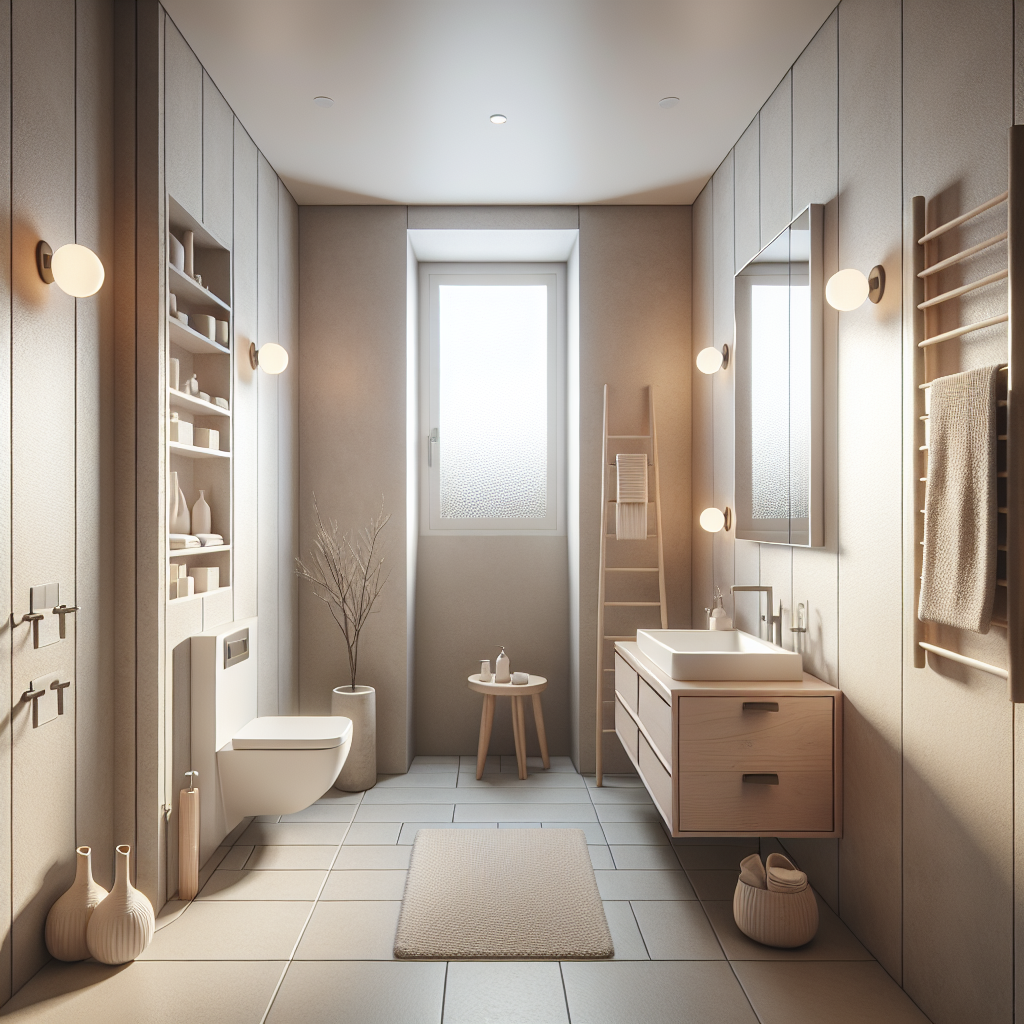 Mała łazienka w bloku - 15 sprytnych trików