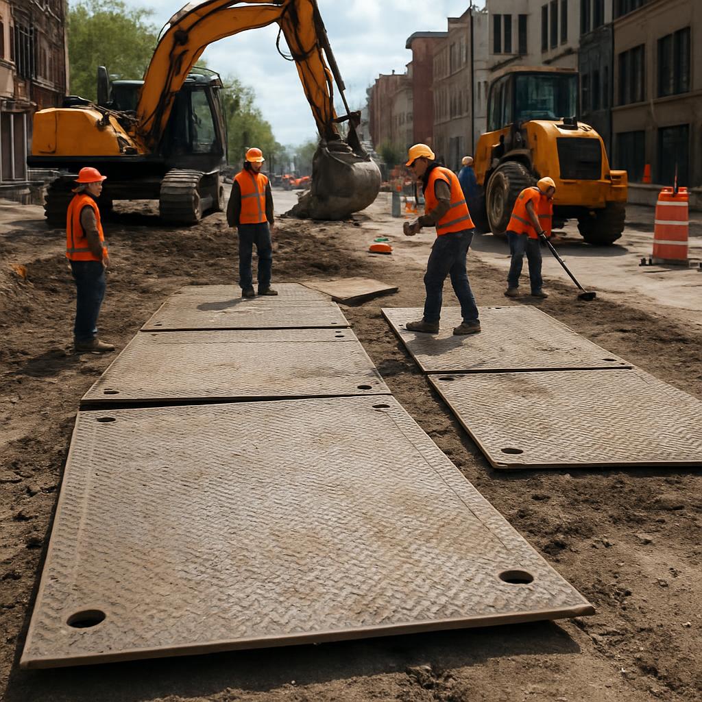 Dlaczego wynajem płyt drogowych to elastyczne rozwiązanie dla inwestycji?